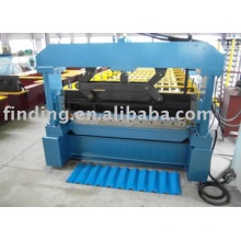 Corrugated sheet forming machine